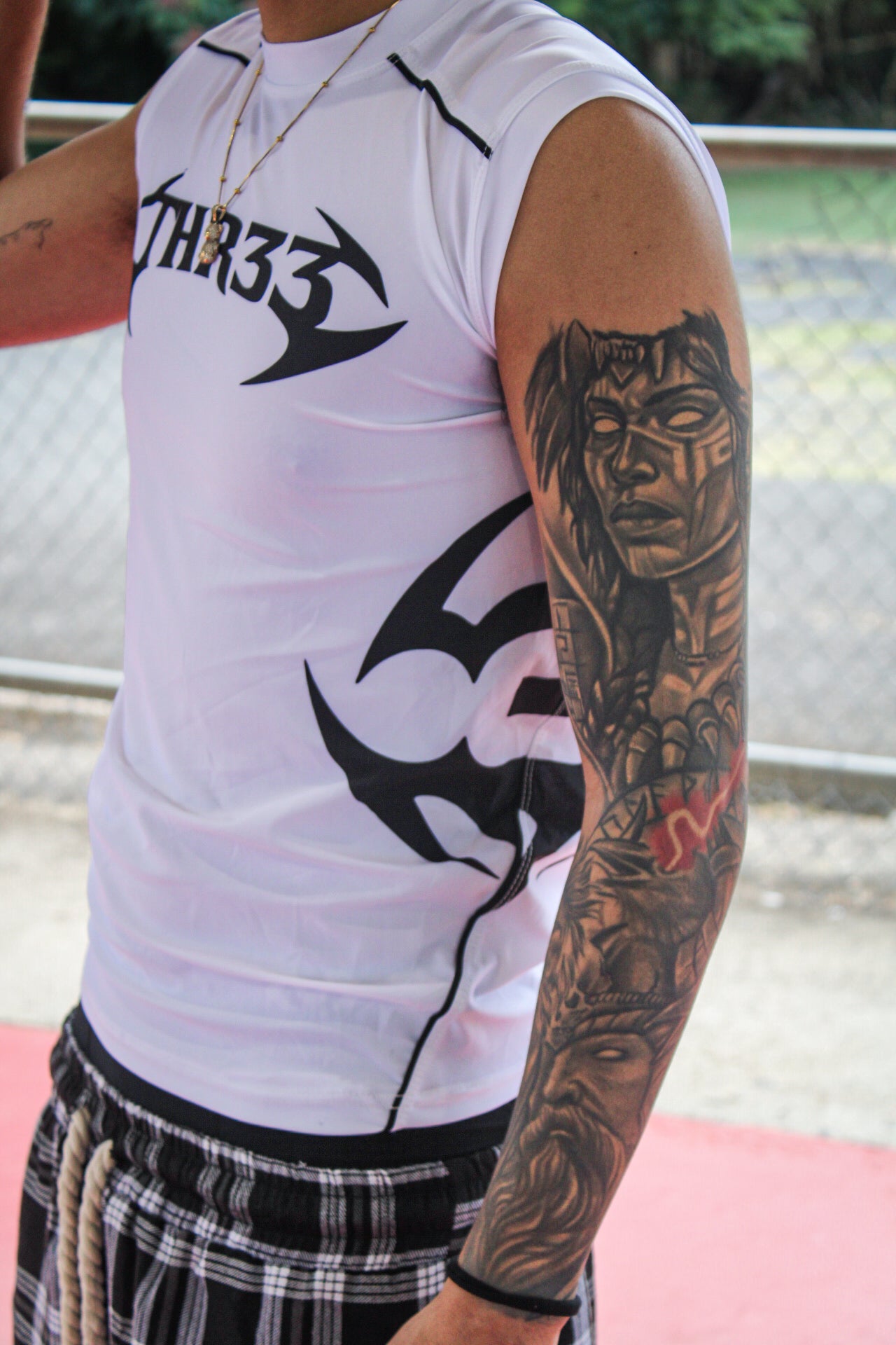 Sports Sleeveless Compression Shirt - hover